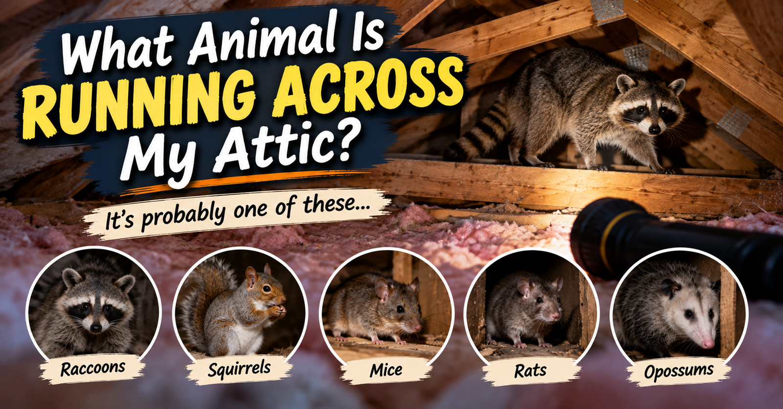 What Animal Is Running Across My Attic?