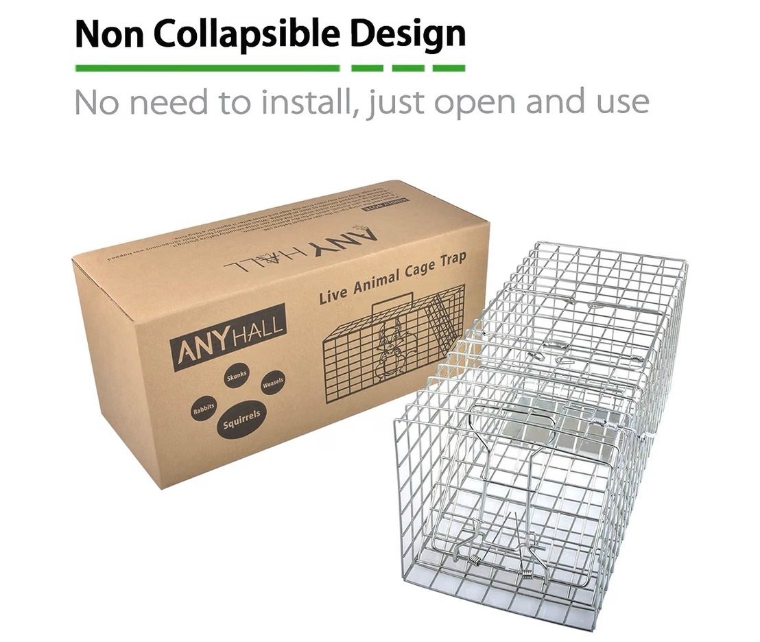 Ready to use live animal trap 