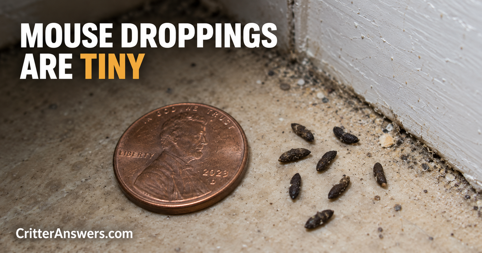 What Do Mouse Droppings Look Like? Easy Identification Guide